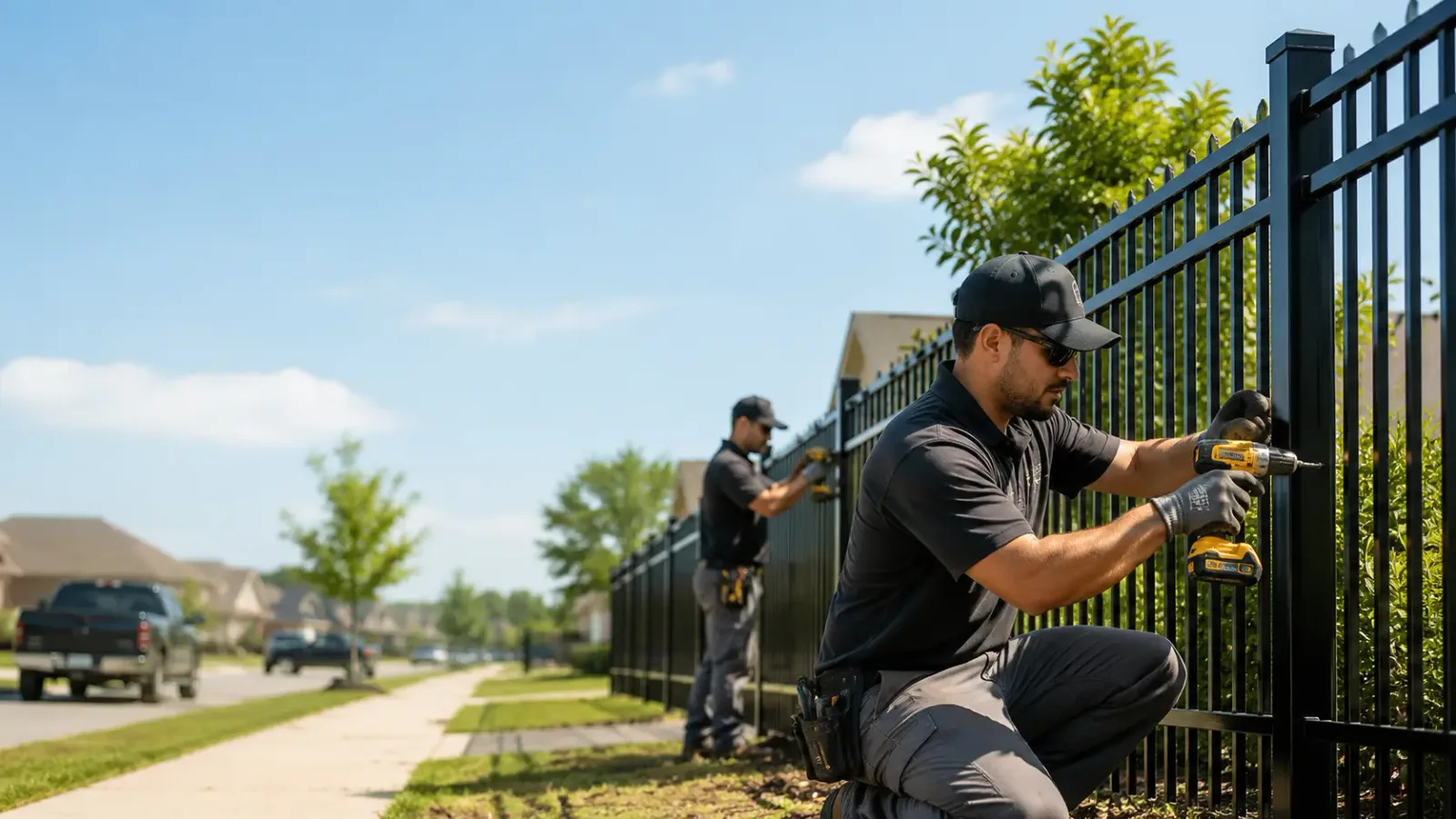 Metal Fence Installation in Westover, WV